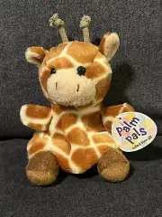 NWT Aurora Palm Pals Safara Giraffe 5” Plush Soft Toy Eco-friendly FREE SHIPPING