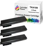 3-Pack Non-Genuine Toner Cartridge for Kyocera TK-4109 (15,000 Pages) for Kyocera TASKalfa 1800