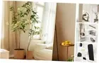 Large Full Length Mirror 71"x30" Oversized Floor Mirror Freestanding Arched