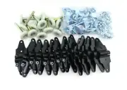 Whiting Style Overhead Truck Door Hinge and Roller Kit - Roll up Door Hardware