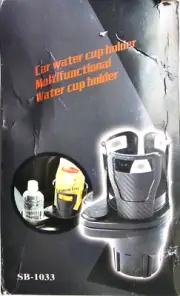 Car Dual Cup Holder Expander Multifunctional with Phone Holder Aromatherapy Orga