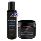Bald Head Care For Men | Cleanse Shampoo (4oz) and Protect Moisturizing Balm ...