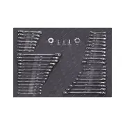 SP Tools 45Pcs 1/2" Dr Eva Toolkit Geardrive Spanner Finger Ratchet Metric / SAE