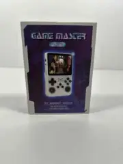 Handheld Game Console Portable, Purple Transparent, Built-in Battery