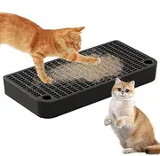 Cat Ramp for Litter Box - Washable Cat Litter Box Step for Floor,Easy Cleaning Pet Toilet Ramp for Bedroom, Living Room, Bathroom