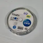 太陽誘電 THAT'S DVD-R / C-R 日本製 光碟片