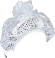 Net Plopping Cap for Drying Curly Hair,Net Plopping Bonnet,Net Plopping Satin Diffuser Cap, Net Plopping for Volume,Hood Hair Dryer for Home-1/2 Pieces