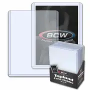(1000) BCW Toploaders Full Case Regular Size 3x4 Standard (40 Packs of 25)