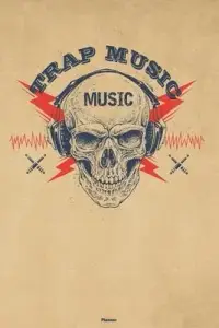 在飛比找博客來優惠-Trap Music Planner: Skull with