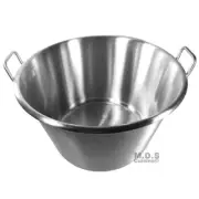 Large Stainless Steel 21" Caso Cazo para Carnitas Gas Heavy Duty Stove Wok NEW