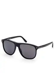 Tom Ford Square Sunglasses Black Joni FT0905