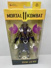 McFarlane Toys Mortal Kombat Sub Zero: Purple Variant 7" Action Figure