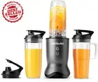 Ultra 1000W Personal Blender Titanium Blade Tritan Cups NB07500-1008