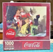 Vtg 2004 Springbok Coca Cola Puzzle Santa & Friends 1000 Piece Christmas 24 x 30