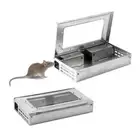 Multi-Catch Live Mouse Trap, Humane Catch and Release Clear Top Mouse Rat Trap