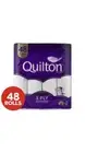 Quilton 3 Ply Toilet Paper Rolls 48pk FREE FAST POSTAGE