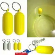 2X Key Ring Fender Buoyant Floating Marine Sailing Boat Keyring Float Keychain