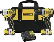 [DEWALT] XTREME 12V MAX* Cordless Drill Combo Kit (DCK221F2)