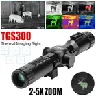 Hunting TGS300 2-5x30mm Zoom IR Night Vision Sight Thermal Imagine Rifle Scope