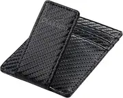 [Claasico] Money Clip Leather Wallet For Men Slim Front Pocket RFID Blocking Card Holder With Super Strong Magnetic