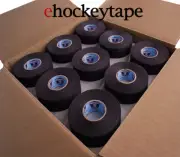 72 Rolls of Black Howies Cloth Hockey Stick Tape 1"X24 yds