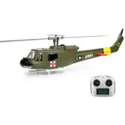 FLY WING UH-1 V4 Upgrade Version Class 470 6CH Brushless Motor GPS Fixed Point Altitude Hold Scale RC Helicopter PNP/RTF