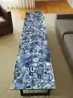 Natural Blue Agate Stone Center Sofa Dining Table handmade Kitchen Slab Counter
