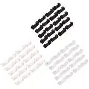 Data Cable Storage Holder 20pcs Earphone Cord Line Clip Clamps