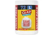Glad Kitchen Tidy Bag Wavetop Large 72 Pack