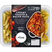 Artisano Creamy Tomato & Bacon Pasta 800g