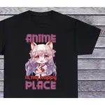 MY HAPPY PLACE T 恤動漫 TEE 漫畫日本服裝角色扮演