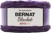 2 Pack Bernat Blanket Ombre Yarn-Eggplant Ombre 161036-36004