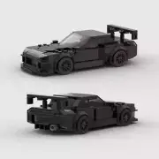 Racing Car City Speed Champions Fast and furious RX-7 FD Building Blocks MOC