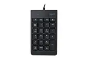 [K10] Wired Numeric NumberPad Keyboard Spill Resistant Design, Laser Carved Keyc
