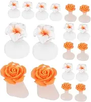 minkissy Toe Dividing Tool 16pcs Silicone Toe Separators for Pedicure Nail Salon Tools Toe Spacers for Women