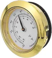 ABOOFAN Digital Round Thermometer Temperature Gauge for Indoor Use Compact Thermometer Accurate Temperature Display for Tea Box Room More Sturdy Design for Long Term Use