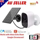 Solar Home 2K Wireless WiFi Battery Security IP Camera 1080P HD Outdoor /Panel