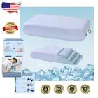 Cooling Cervical Pillow for Side, Back & Stomach Sleepers - 4 Adjustable Levels