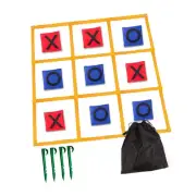 Tic Toe Game Outdoor Parent Child Interaction Game Backyard Game
