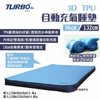 在飛比找樂天市場購物網優惠-【TURBO TENT】3D TPU自動充氣床墊 132cm
