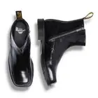 Dr. Martens Durrow Zip Buttero Black Leather Chelsea Boots UK 5 EU 38 Women US 7