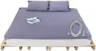 Grounding Flat Bed Sheet with Connection Cable - 52x27 Inch, Grey