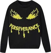 [MyFav] Boys Long Sleeve Sweaters Crew Neck Knit Pullover Sweater Fall Winter Clothes