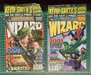 Wizard Magazine 113 Wizard February 2001 Cover 1 & 2 Hulk Spider-Man Wolverine