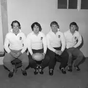 England's Four Reserve Players For The Calcutta Match 1971 OLD RUGBY PHOTO