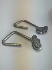 (2) HOOKS UPGRADE for BOWFLEX POWER ROD Pull Down Lat Bar Part Elite Pro Extreme