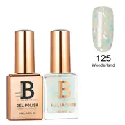 Billionaire Gel Polish UV LED & Nail Lacquer Duo 125 Wonderland (New) 15ml