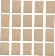 IWOWHERO 50Pcs Breathable Body Ginger Patches for Relief Natural Ginger Foot Pads to Boost and Sleep Light Brown