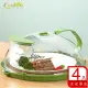 【Conalife】新升級注水導流防濺微波加熱蓋-4入(保鮮蓋 遮罩飯菜 食物不發乾)