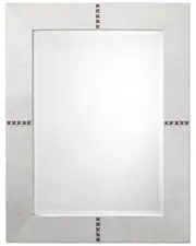 Jamie Young Cross Stitch Rectangle Mirror